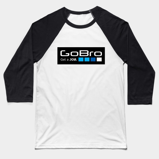 Go Bro Baseball T-Shirt by I.Kon